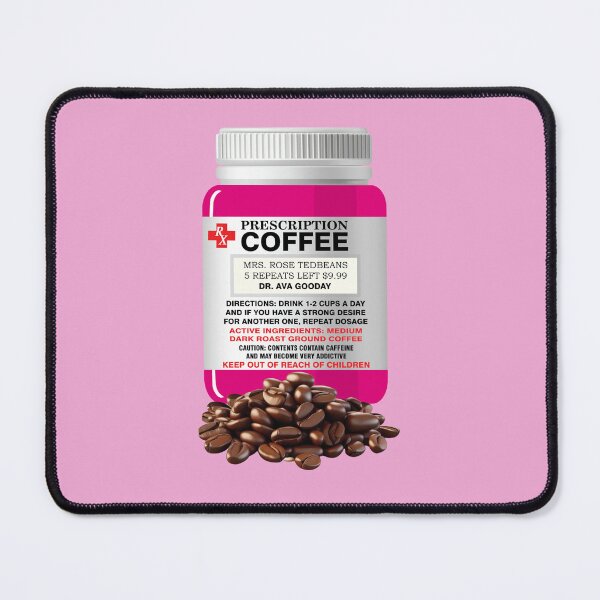 Item preview, Prescription coffee - HOT PINK designed and sold by StellarFX.