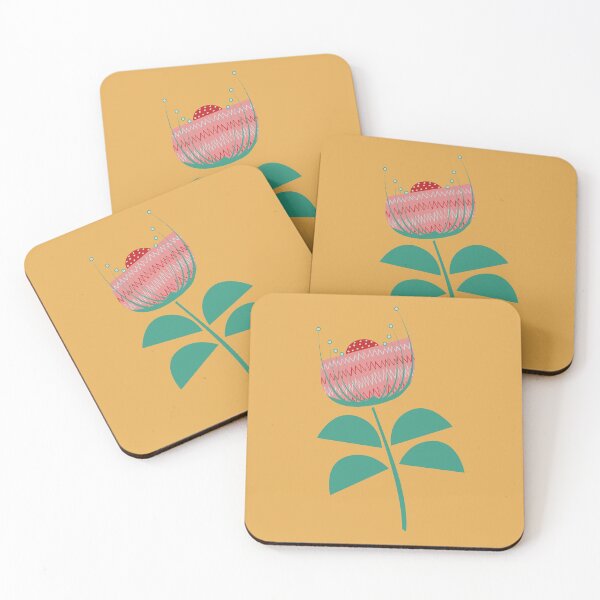 Item preview, Midcentury Abstract Flower designed and sold by Sycorax Studio.