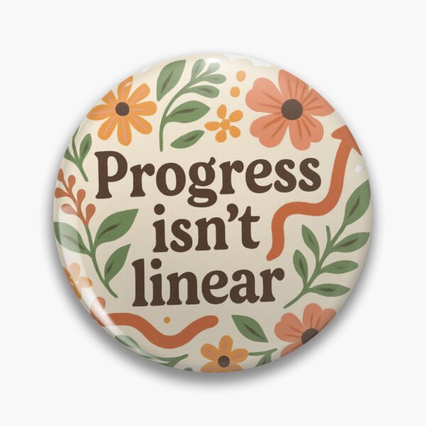 Item preview, Progress Isn’t Linear  designed and sold by MariePage24.