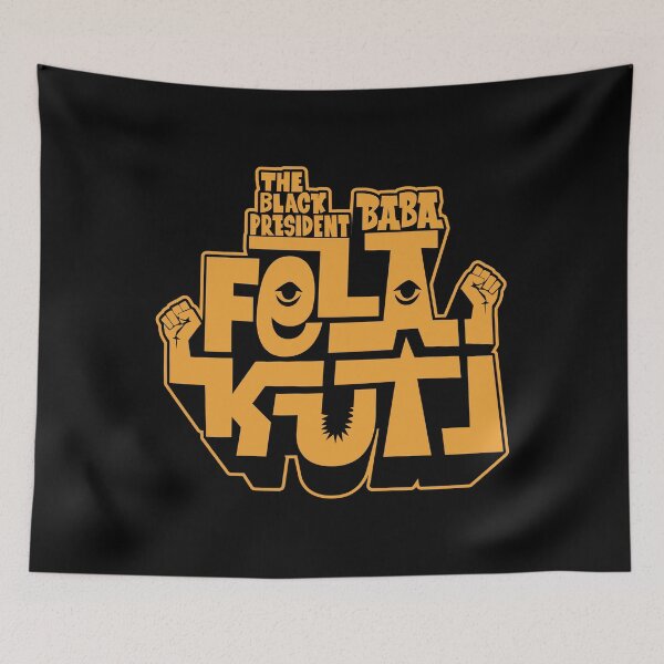 Item preview, Fela Kuti Afrobeat Wild Typo - Unleash the Rhythms! designed and sold by Boogosh.