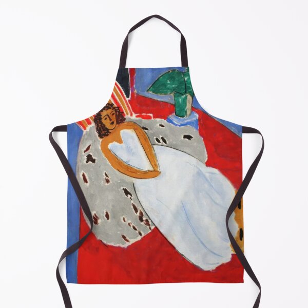 Item preview, Henri Matisse: Young Woman in White on a Red Background (1946) designed and sold by YNTDigitalHouse.