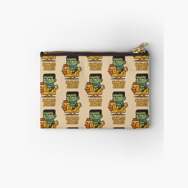 Item preview, Square Head Chicken Jockey – Cute Gaming Art designed and sold by Kalaidax.