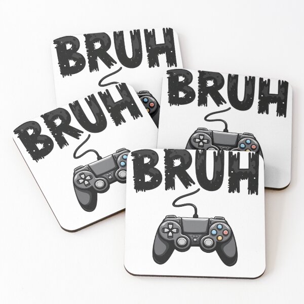 Item preview, Bruh Meme Gaming Controller Minimalist Design designed and sold by haitrieuic96.