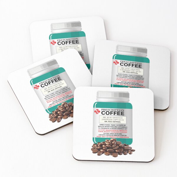 Item preview, Prescription coffee - GREEN designed and sold by StellarFX.