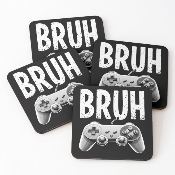 Item preview, Bruh Meme Gaming Controller Minimalist Design designed and sold by haitrieuic96.