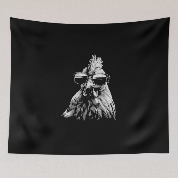 Item preview, Chicken cool with Sunglasses Chicken designed and sold by TGonlinestore.