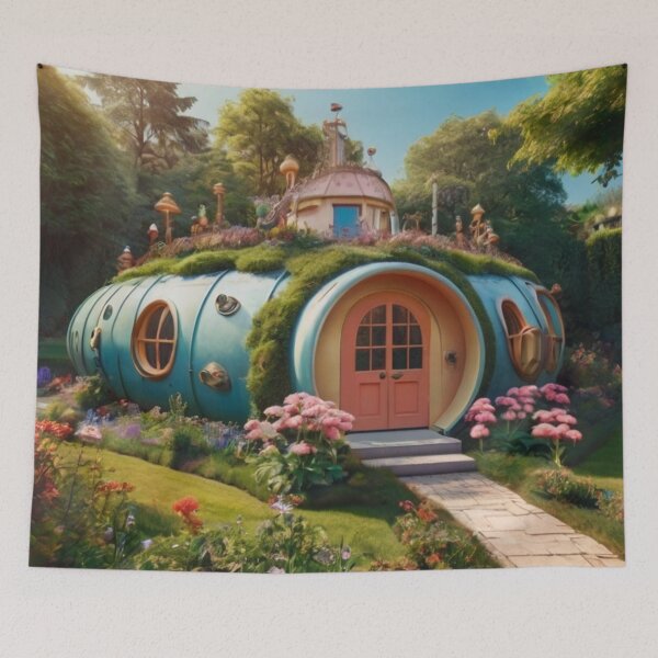 Item preview, Magical Submarine Haven in the Flower Garden designed and sold by BlareBlare.