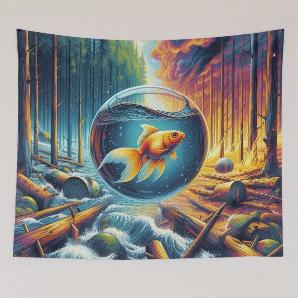 Item preview, Destroyed forest in chaos designed and sold by Sigtrix.