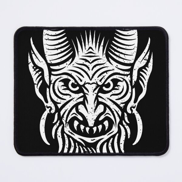 Item preview, Woodcut Demon Face designed and sold by Etienne Ranc.