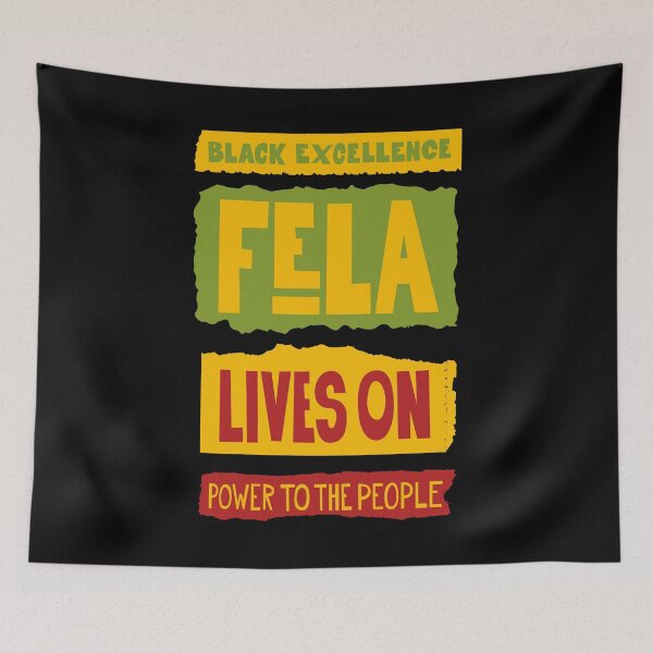 Item preview, Black Excellence - Fela Kuti Tribute Design designed and sold by Boogosh.