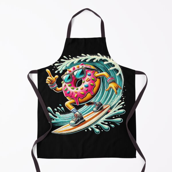 Item preview, Donut Surfing Surfer Donut Lover Surfboarder designed and sold by Kimberley King Art King Art.