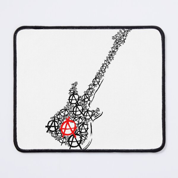 Item preview, electric guitar symbol anarchy rock designed and sold by Achille3777.