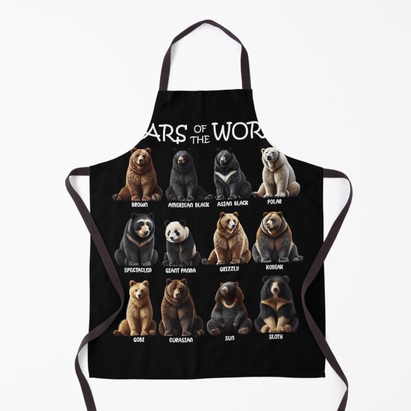 Item preview, Bears of the World Animal Lover designed and sold by Kimberley King Art King Art.