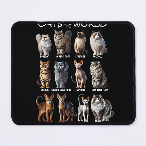 Item preview, Cats of the World Animal Kitten Lover designed and sold by Kimberley King Art King Art.