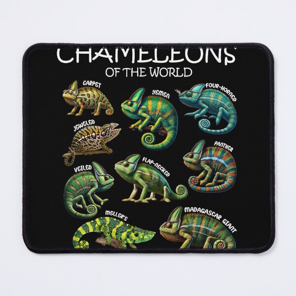 Item preview, Chameleons of the World Animal Bunny Lover designed and sold by Kimberley King Art  King Art.