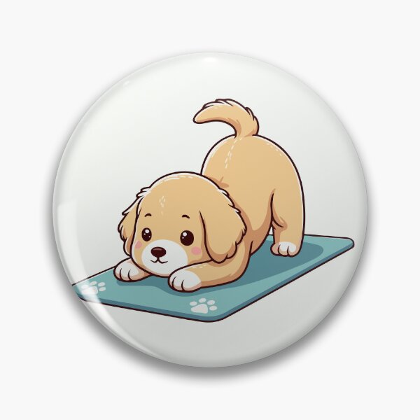 Item preview, Downward-facing dog pose designed and sold by RatArt Designs.