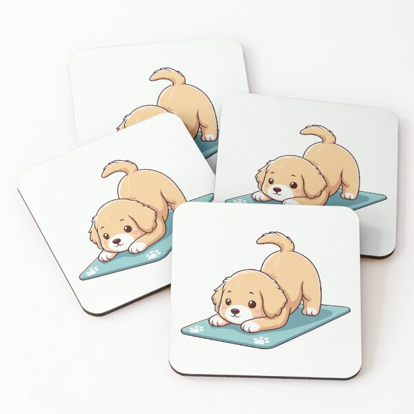 Item preview, Downward-facing dog pose designed and sold by RatArt Designs.