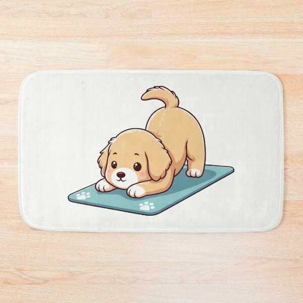 Item preview, Downward-facing dog pose designed and sold by RatArt Designs.