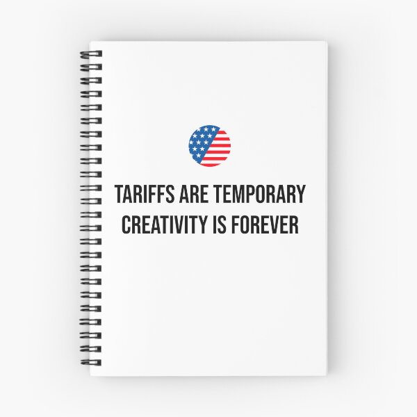 Item preview, Tariffs Are Temporary. Creativity Is Forever. – Innovation Over Obstacles T-Shirt designed and sold by stepstogreen.