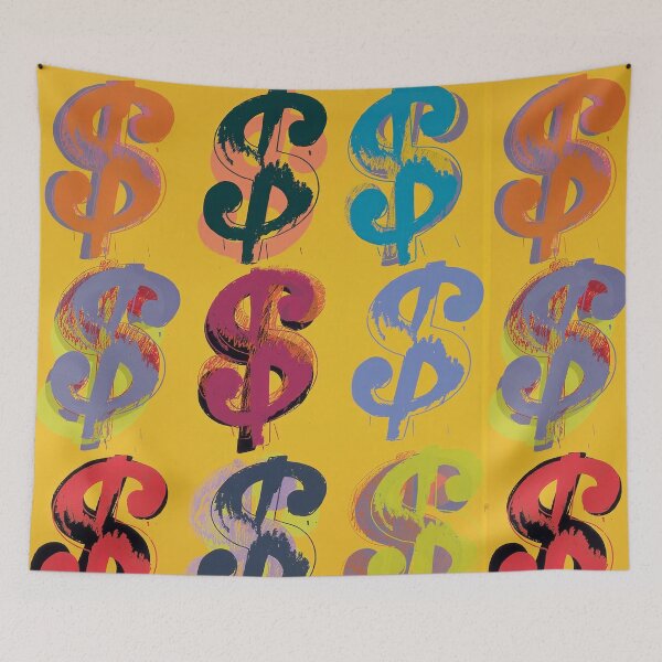 Aperçu de l'œuvre Andy Warhol : Le Signe du Dollar (1981) créée et vendue par YNTDigitalHouse.