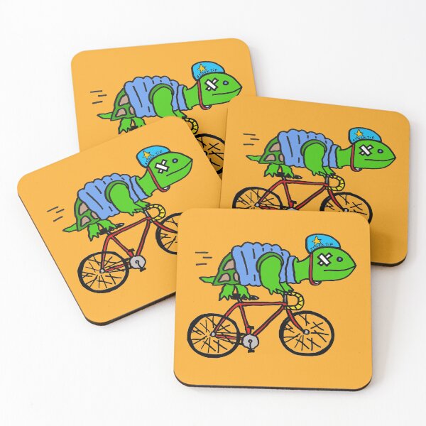 Item preview, Stock Tip Tortoise Corneal Injury on a Bicycle designed and sold by Squeaktoy.