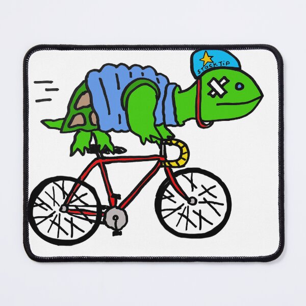 Item preview, Stock Tip Tortoise Corneal Injury on a Bicycle designed and sold by Squeaktoy.