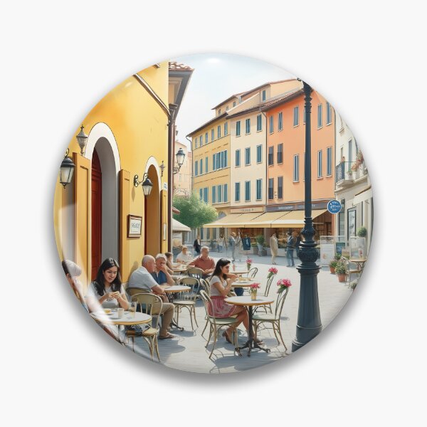 Item preview, Parma, Italy: Old Town Street Café designed and sold by LSVart.