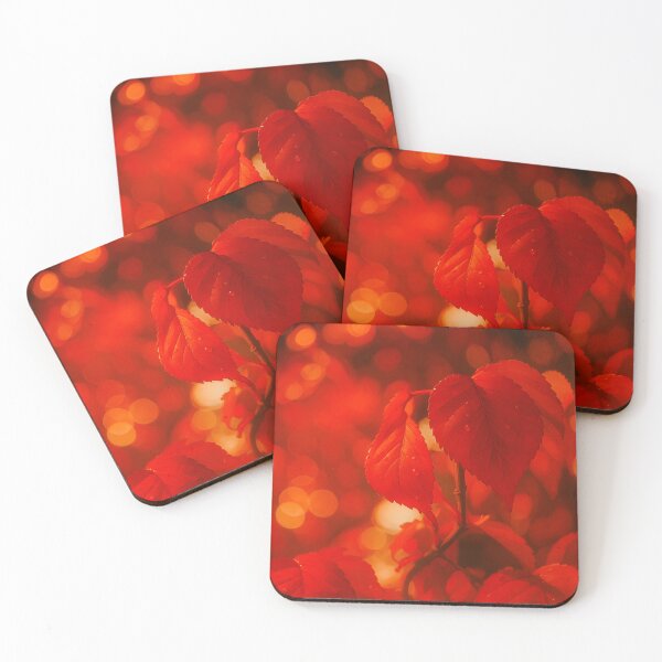 Item preview, Bright red autumn leaves - Animated designed and sold by Relatable Tees.