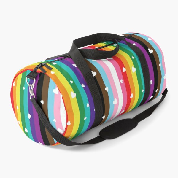 Item preview, Love Hearts on Pride Inclusive Flag designed and sold by Gamer's Delight.