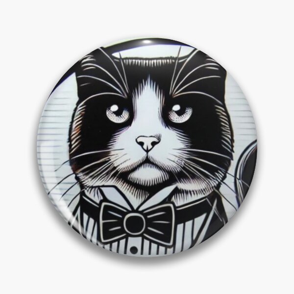 Item preview, Look At This Distinguished Gentleman Tuxedo Cat designed and sold by MariePage24.