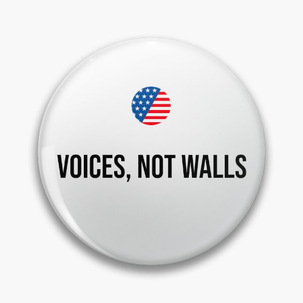 Item preview, Voices, Not Walls – Peaceful Resistance & Unity T-Shirt designed and sold by stepstogreen.