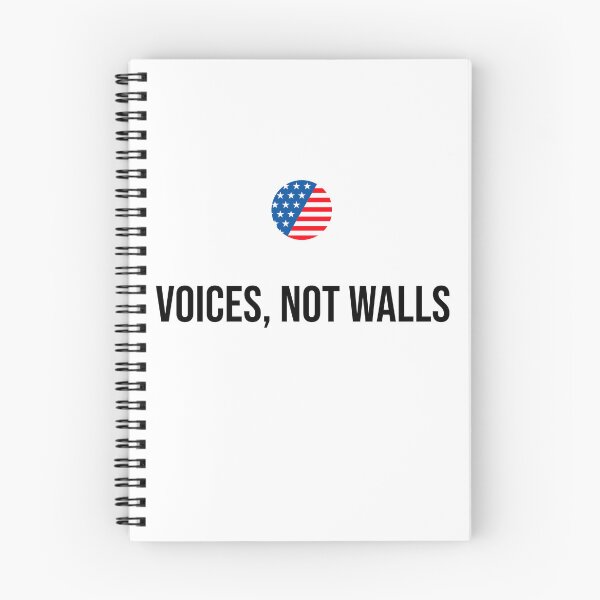 Item preview, Voices, Not Walls – Peaceful Resistance & Unity T-Shirt designed and sold by stepstogreen.