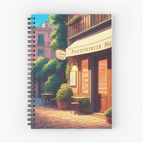 Item preview, Sorrento Patisserie: Early Evening Warm Glow designed and sold by LSVart.