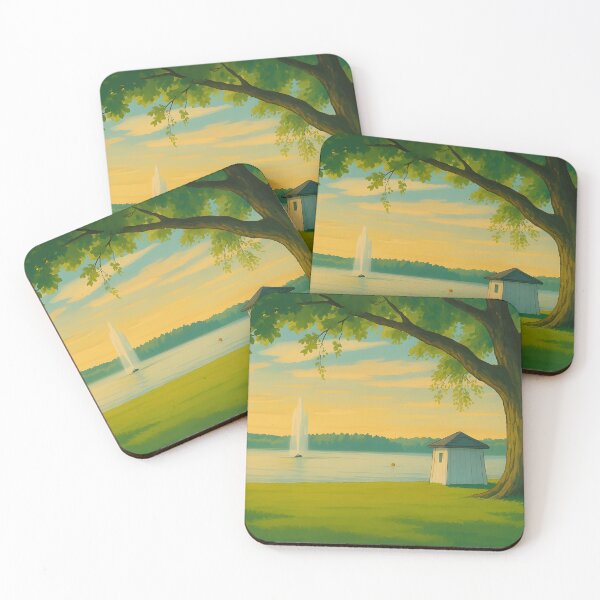 Item preview, Summer sunset at the beach - Animated designed and sold by Relatable Tees.
