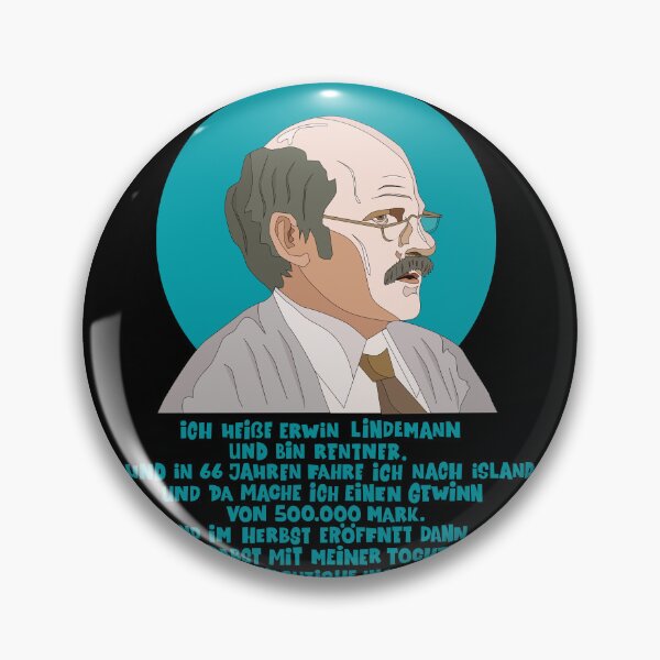 Item preview, Lottery Winner Erwin Lindemann - Loriot - TV Kult - German designed and sold by Boogosh.