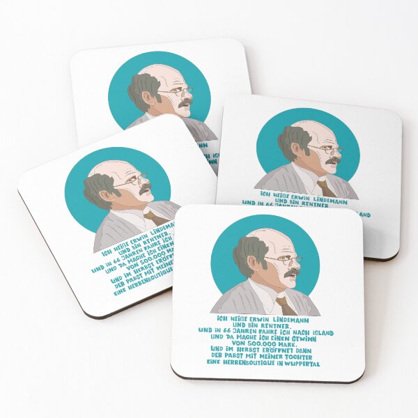Item preview, Lottery Winner Erwin Lindemann - Loriot - TV Kult - German designed and sold by Boogosh.