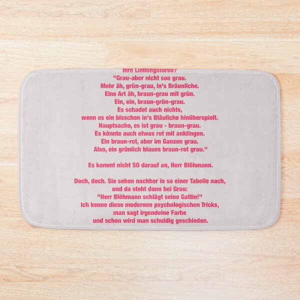 Item preview, Marriage advice - Favorite color -Loriot - Pappa ante Portas - TV Kult - German designed and sold by Boogosh.