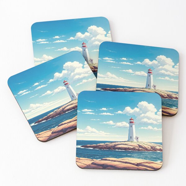 Item preview, Peggy’s Cove Lighthouse: Summer Beacon on Nova Scotia’s Coast designed and sold by LSVart.