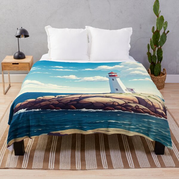 Item preview, Peggy’s Cove Lighthouse: Summer Beacon on Nova Scotia’s Coast designed and sold by LSVart.