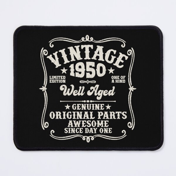 Item preview, 75th Birthday Well Aged 75 Year Old Vintage 1950 designed and sold by eclecTEEq.
