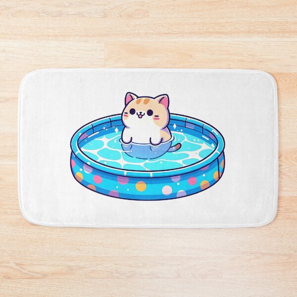 Item preview, Kawaii Kitty Splash designed and sold by PiggyWonka.