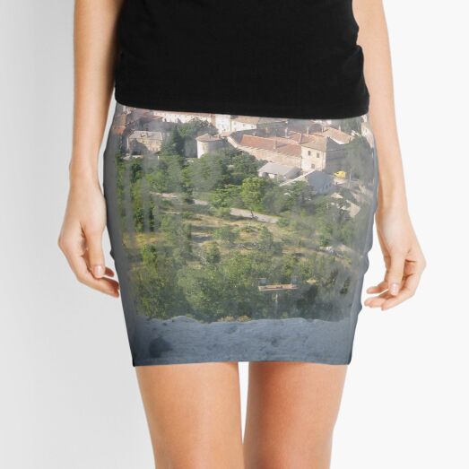 ILLUSION OF WORLD WE SEE Mini Skirt
