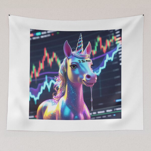 Item preview, Cryptobro Unicorn designed and sold by Zazeyy.