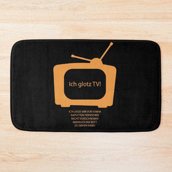 Item preview, Broken TV - I stare at TV - Loriot - Nina Hagen - TV Kult - German designed and sold by Boogosh.