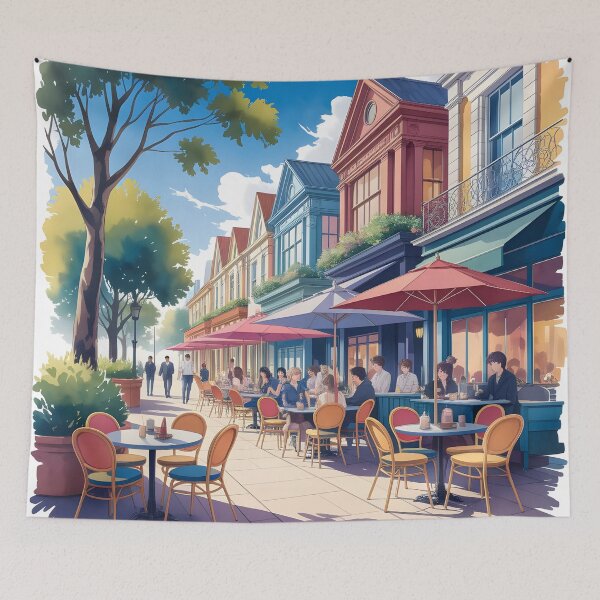 Item preview, Perth, Western Australia: Summer Street Café Delight designed and sold by LSVart.