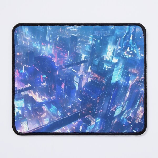 Item preview, Rainy day in the future city designed and sold by piakestore.