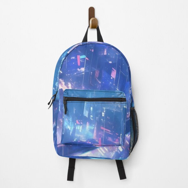 Item preview, Rainy day in the future city designed and sold by piakestore.