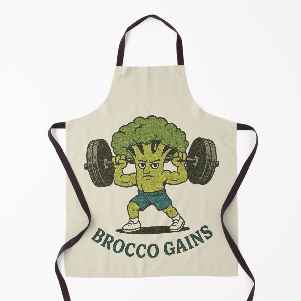 Item preview, Brocco Gains Weightlifting Design designed and sold by zzz888.