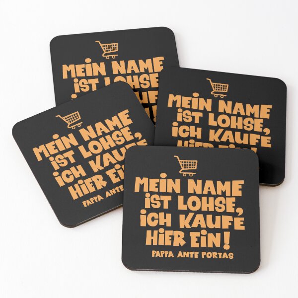 Item preview, My name is Lohse, I shop here - Loriot - TV Kult - German designed and sold by Boogosh.