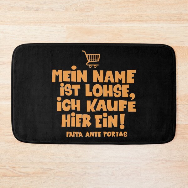 Item preview, My name is Lohse, I shop here - Loriot - TV Kult - German designed and sold by Boogosh.